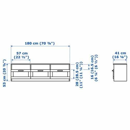 Móvel TV Brimnes - IKEA