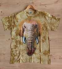 Tshirt koszulka męska 3D Słoń