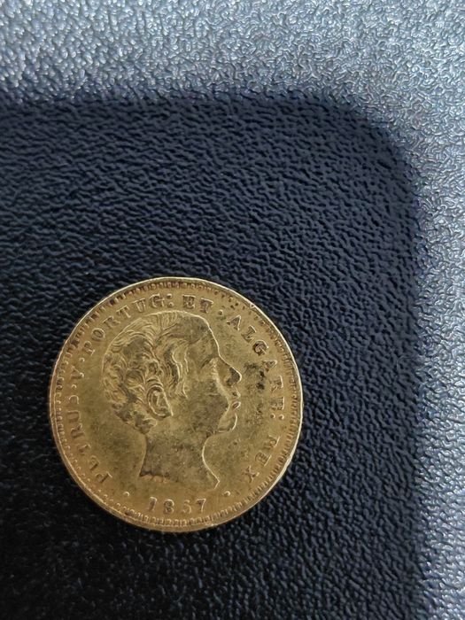 Moeda Ouro D.Pedro 2000.  1857