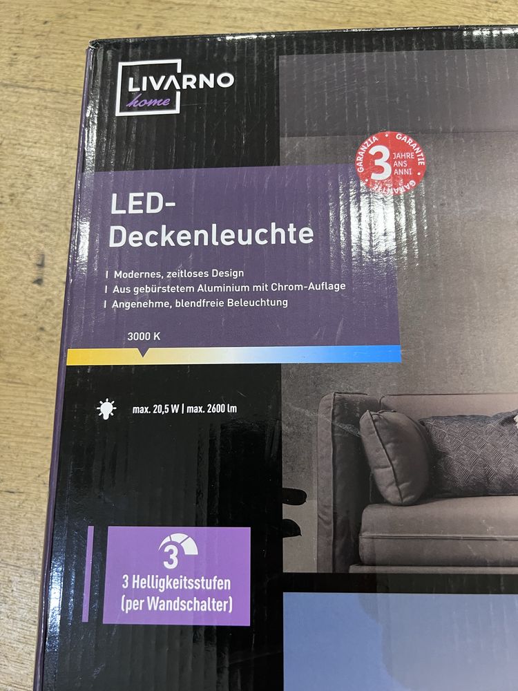 Candeeiro Led Livarno home - NOVO