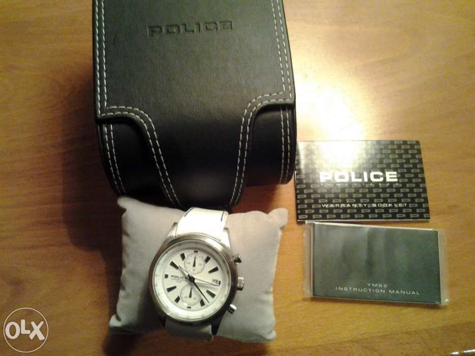 Relógio POLICE com cx e certificado