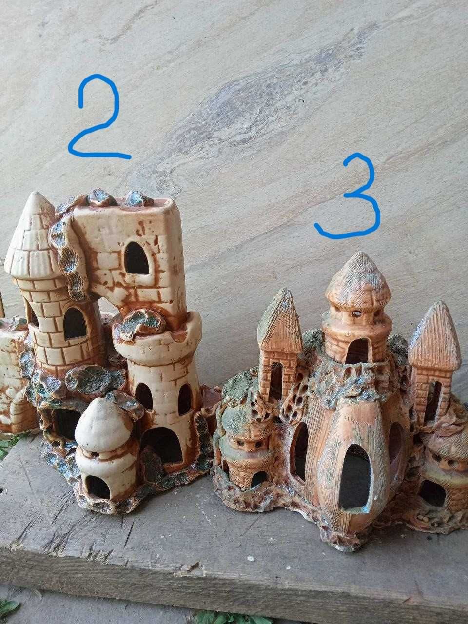 Аквариум 200л. (Грунт,Замки,Грот в аквариум)