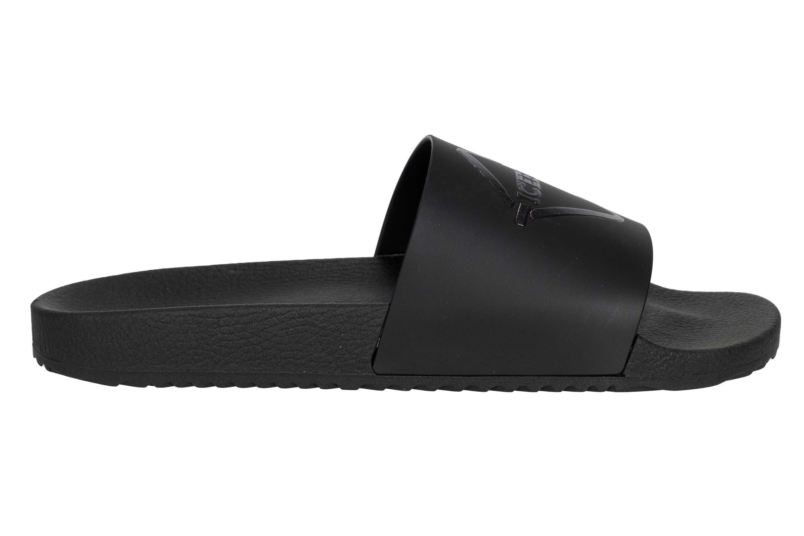 ICEBERG markowe włoskie klapki NOIR BLACK