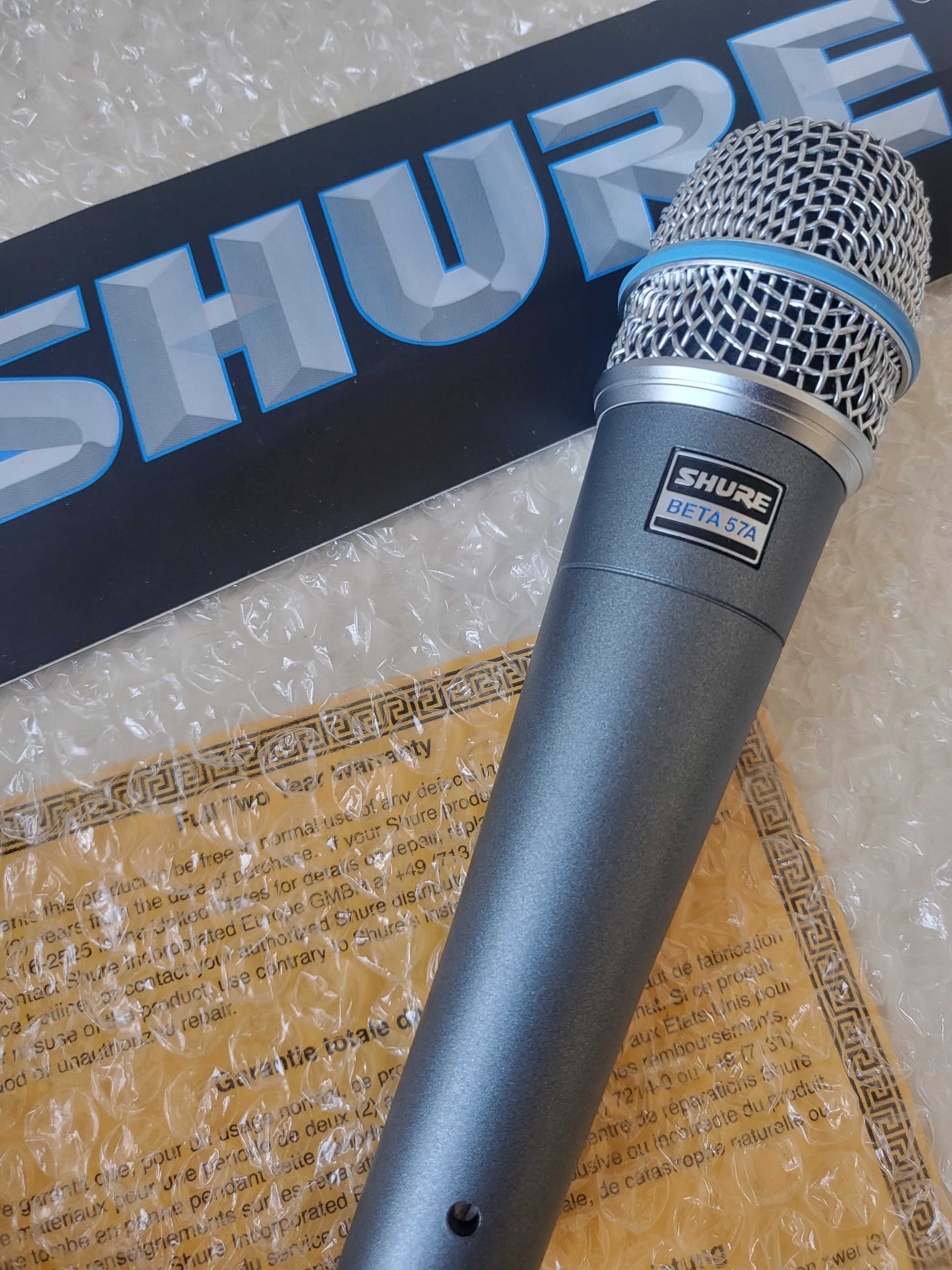 Mikrofon Shure Beta 57A nowy USA