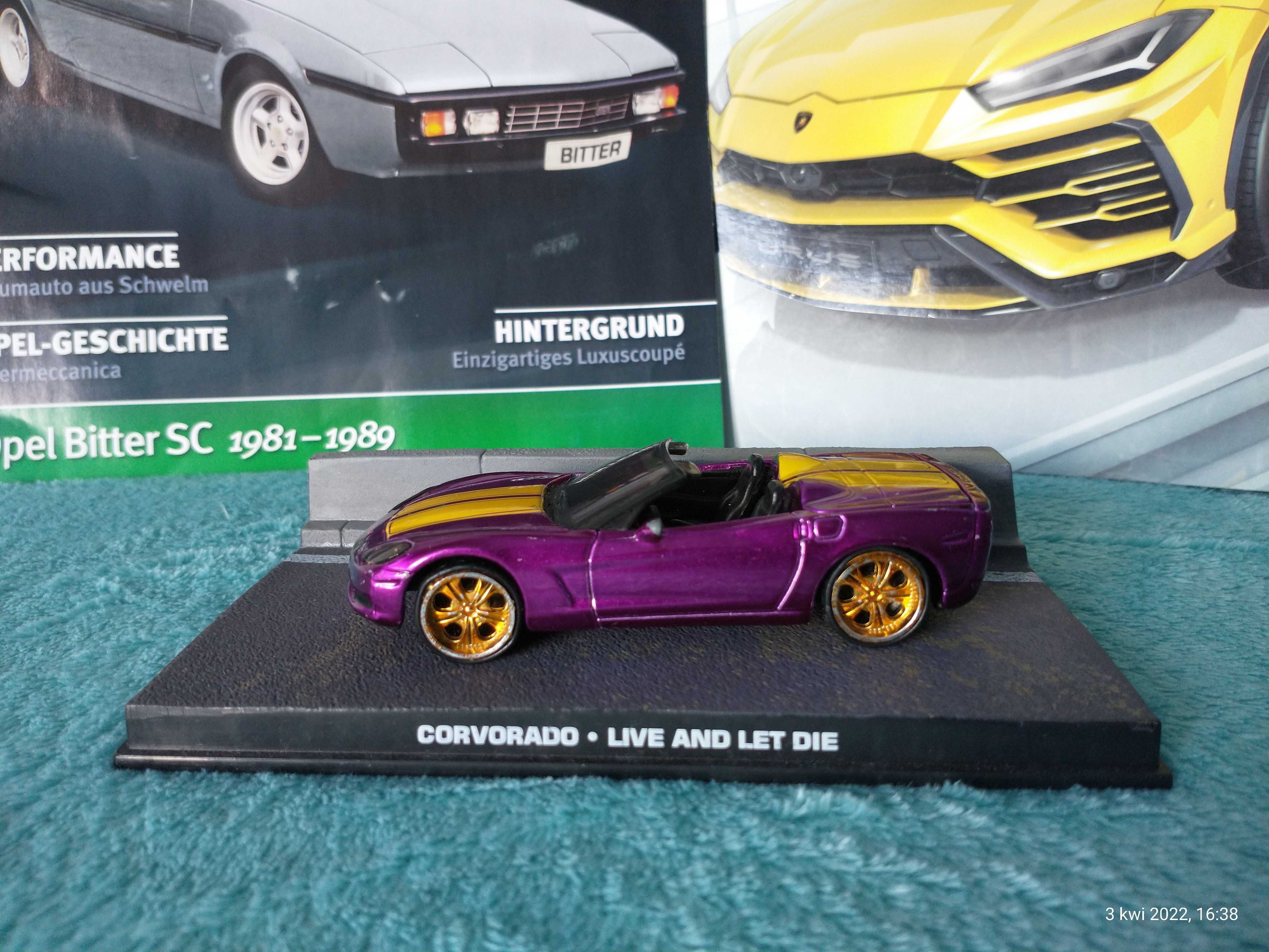 Chevrolet Corvette 1:43 Bburago Street Tuners Stary Model