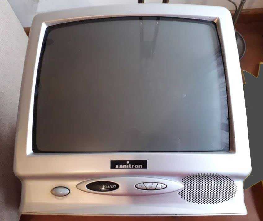 TV Sanitron 14" (36 cm diagonal) c/ comando original