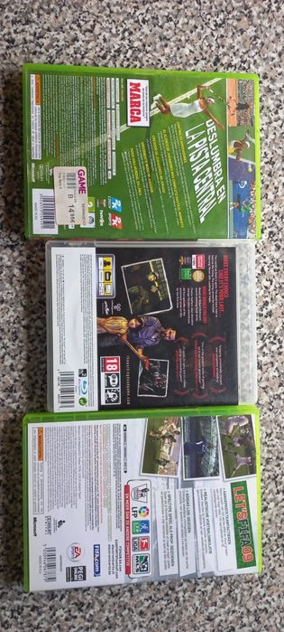 The walking dead/Fifa 09/Top spin 4 Playstation 3/Xbox 360