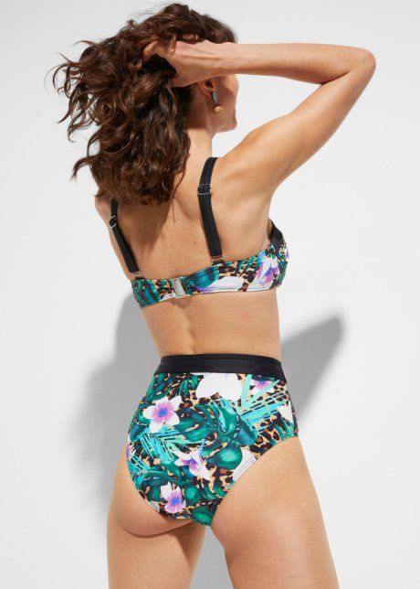 B.P.C bikini z efektownym nadrukiem 40 (80C).