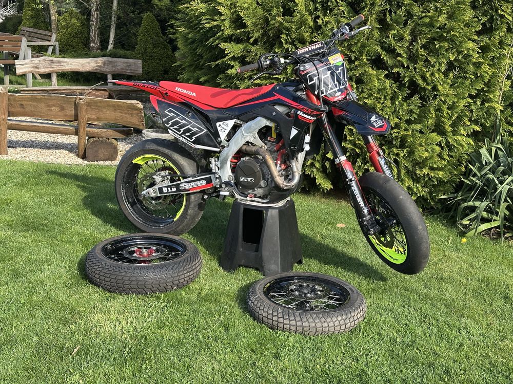 Honda CRF 450, 2020 SUPERMOTO, 75 KM