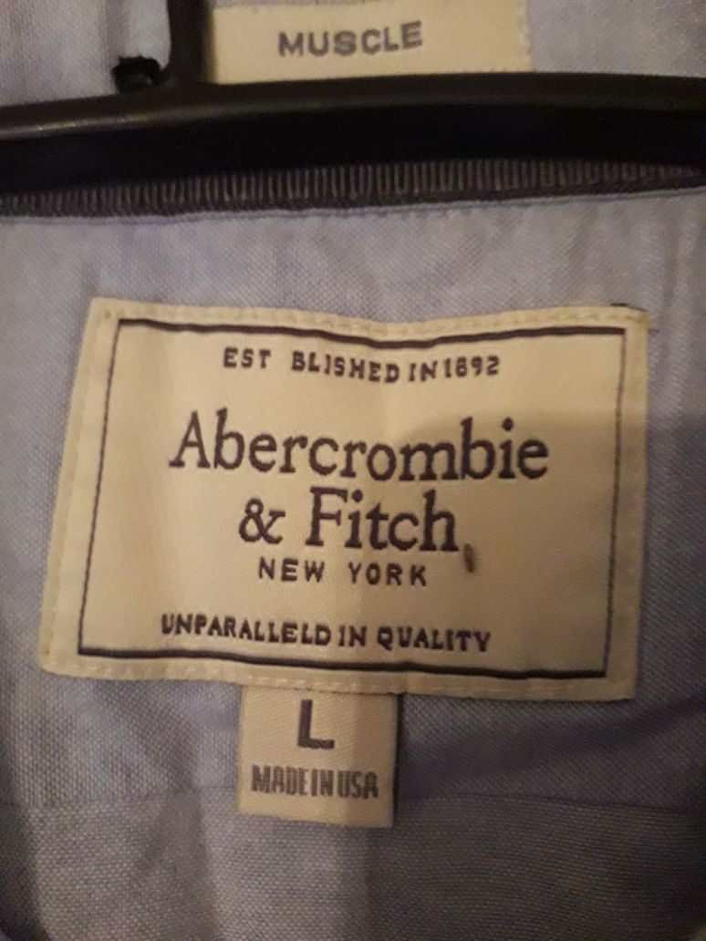 Abercrombie & Fitch koszula gładka