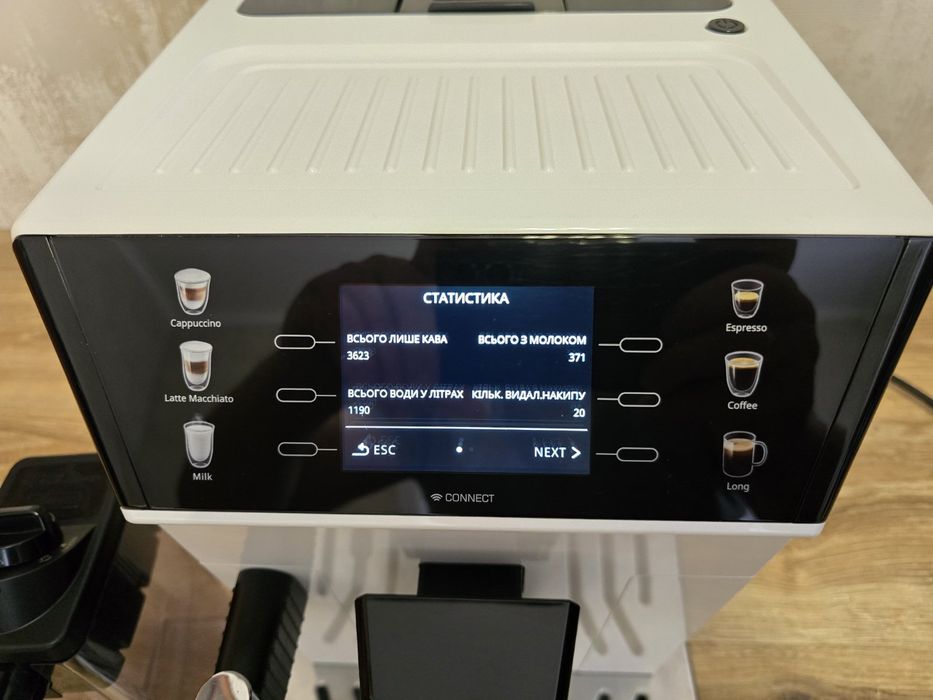 Кофемашина De'Longhi PrimaDonna Class ECAM 550.65.W з Німеччини