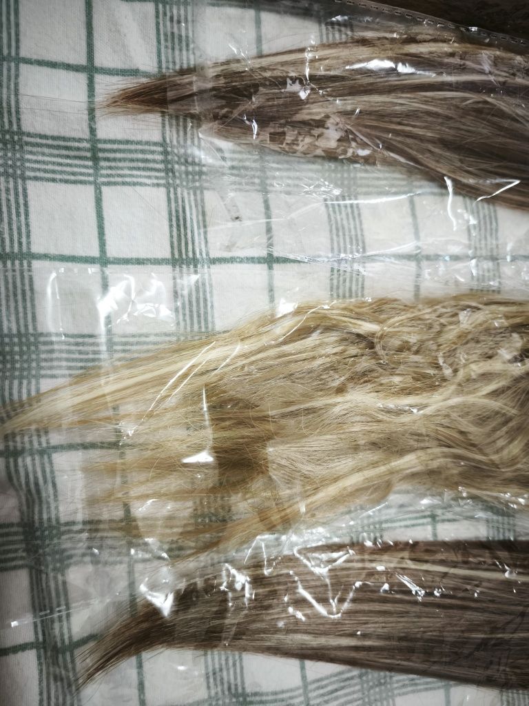 Extensão de cabelo tic tac cabelo sintético