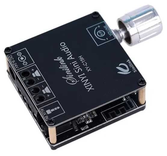 Amplificador audio bluetooth jack 50w + 50w colunas speakers NOVO