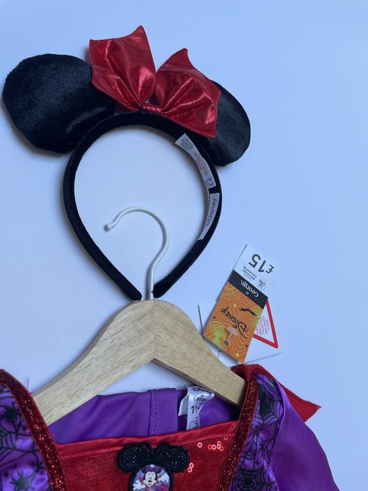 86 82 George Disney Minnie Mouse kostium strój przebranie halloween