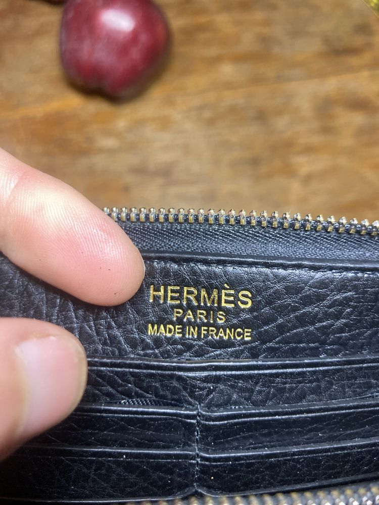 Гаманець Портмоне Hermes оригінал Франція