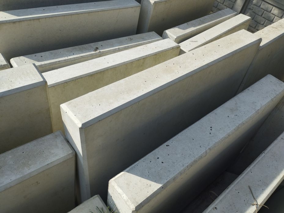 Płyta  ściana oporowa L beton architektoniczny