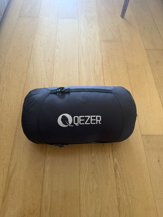 Saco-Cama de 4 Estações QEZER - Penas, Como Novo