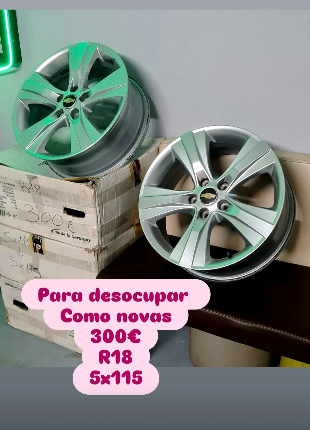 Jantes r18 5x115
