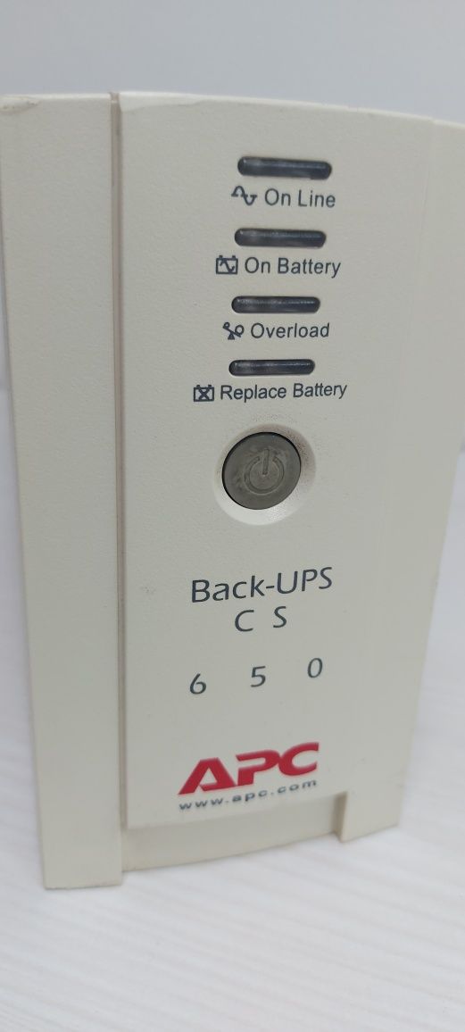 УПС Back UPS CS 650 (УПС)  (без Б/Ж)
Усе про товар

Характеристики

Ха