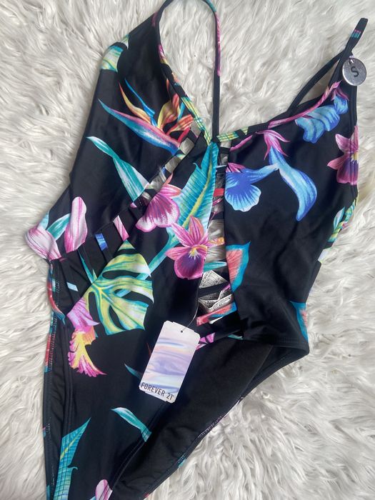 Nowy strój kąpielowy S 36 XS 34 Forever 21 jednoczęściowy seksowny