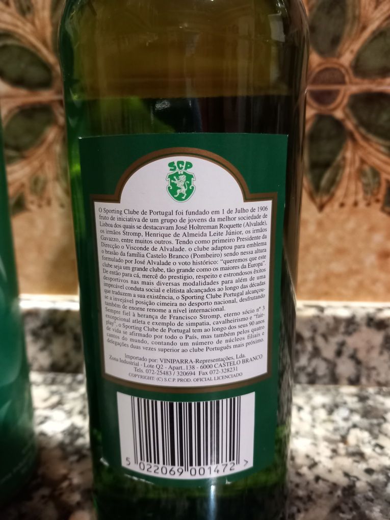 Caixa Whisky Vintage Sporting CP