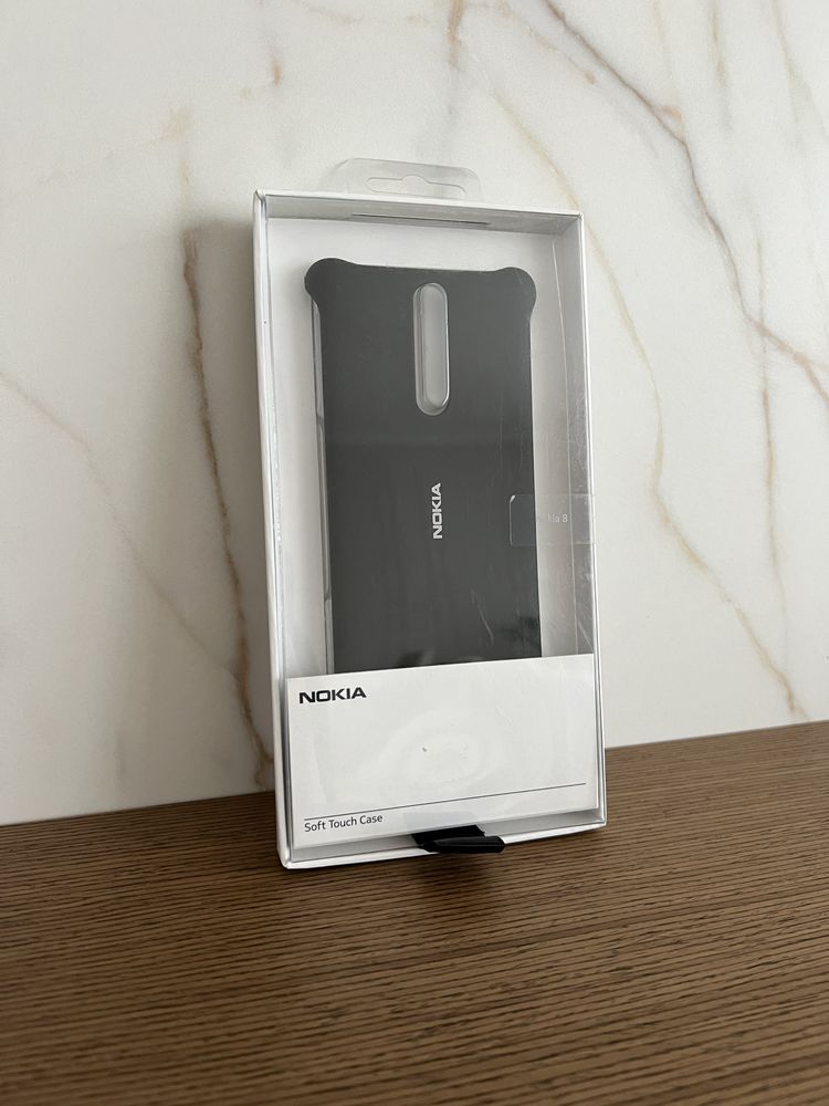 Nowe oryginalne etui Nokia 8 Soft Touch Case