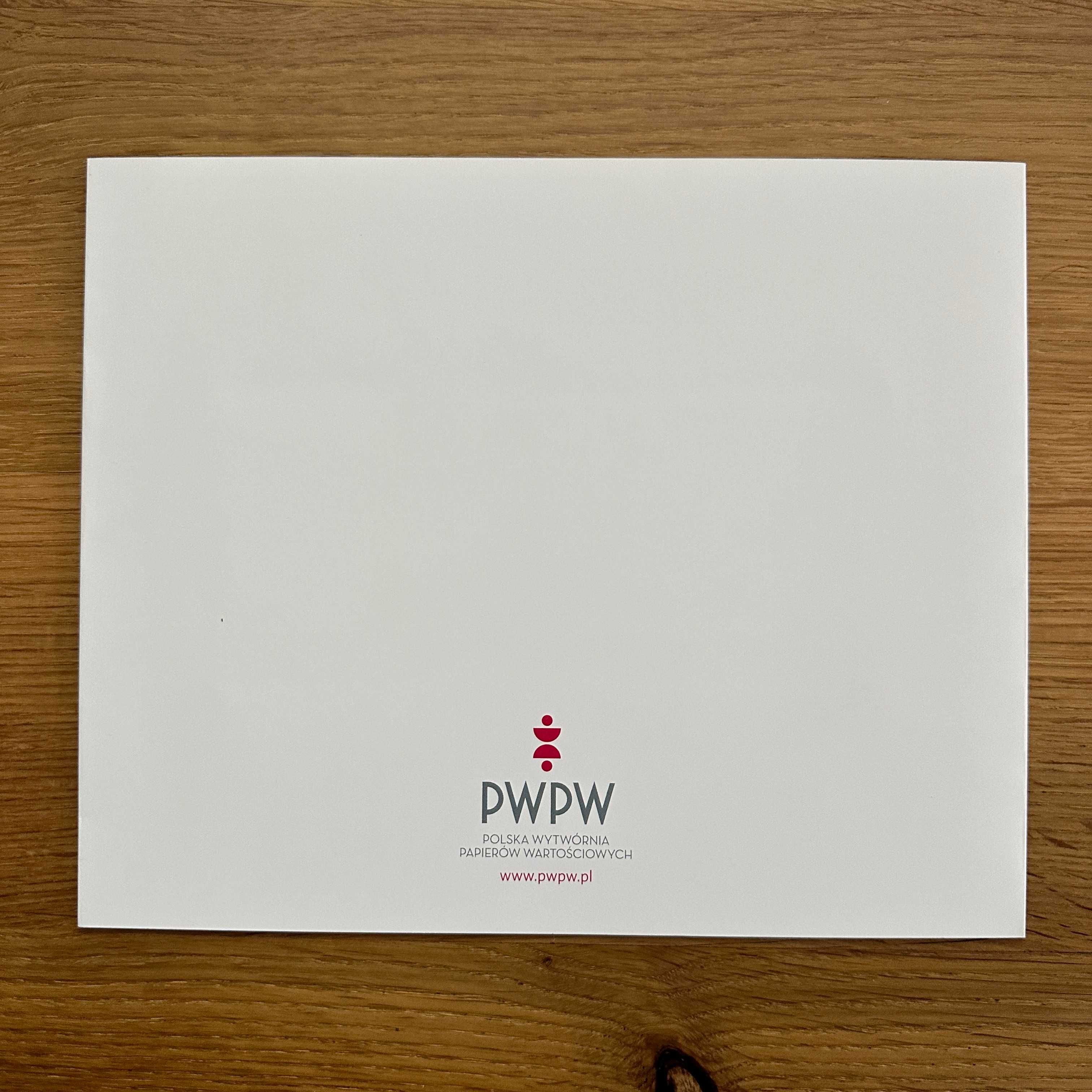 Folder premium 100-lecie PWPW Ignacy Jan Paderewski 20zł bardzo rzadki
