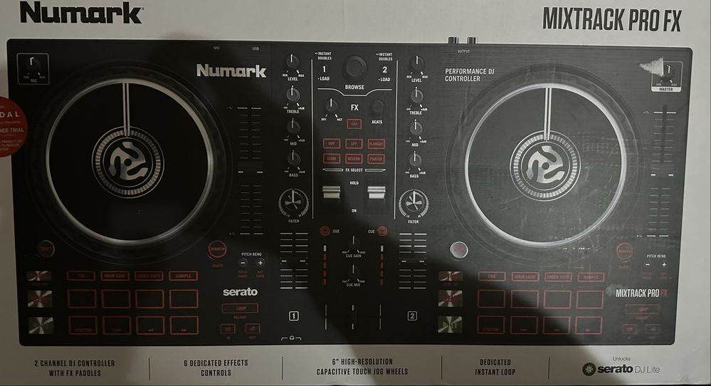 Numark mixtrack pro fx