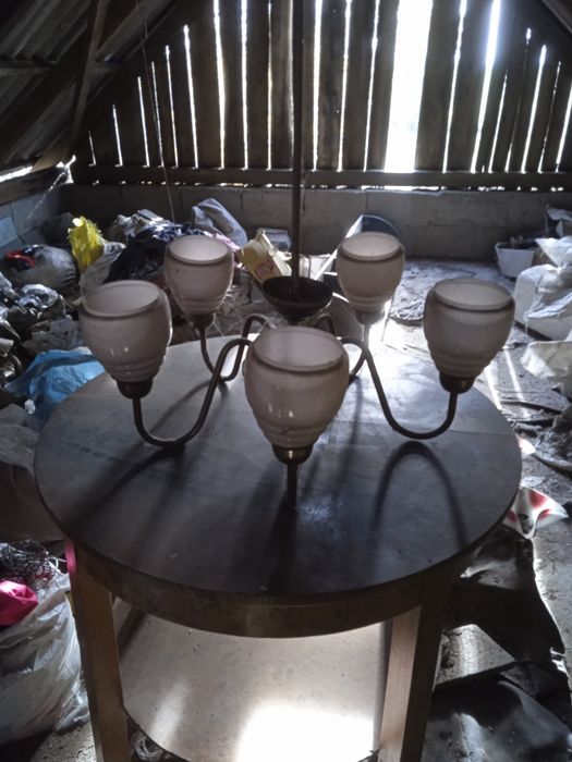 Stary żyrandol lampa wisząca