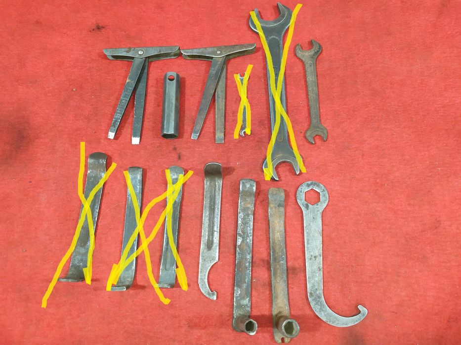 Заводской инструмент, ключи, отвертки к мотоциклам Ява, не дорого