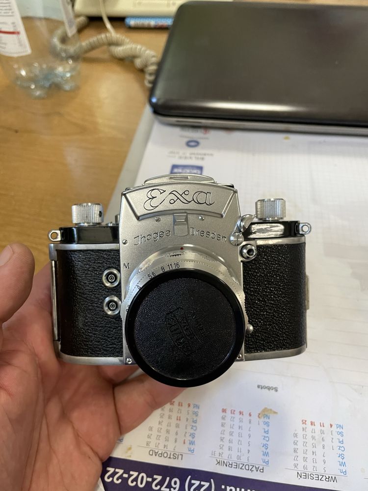 Exakta Exa Ic + 50mm f2.8 Tessar Carl Zeiss Jena