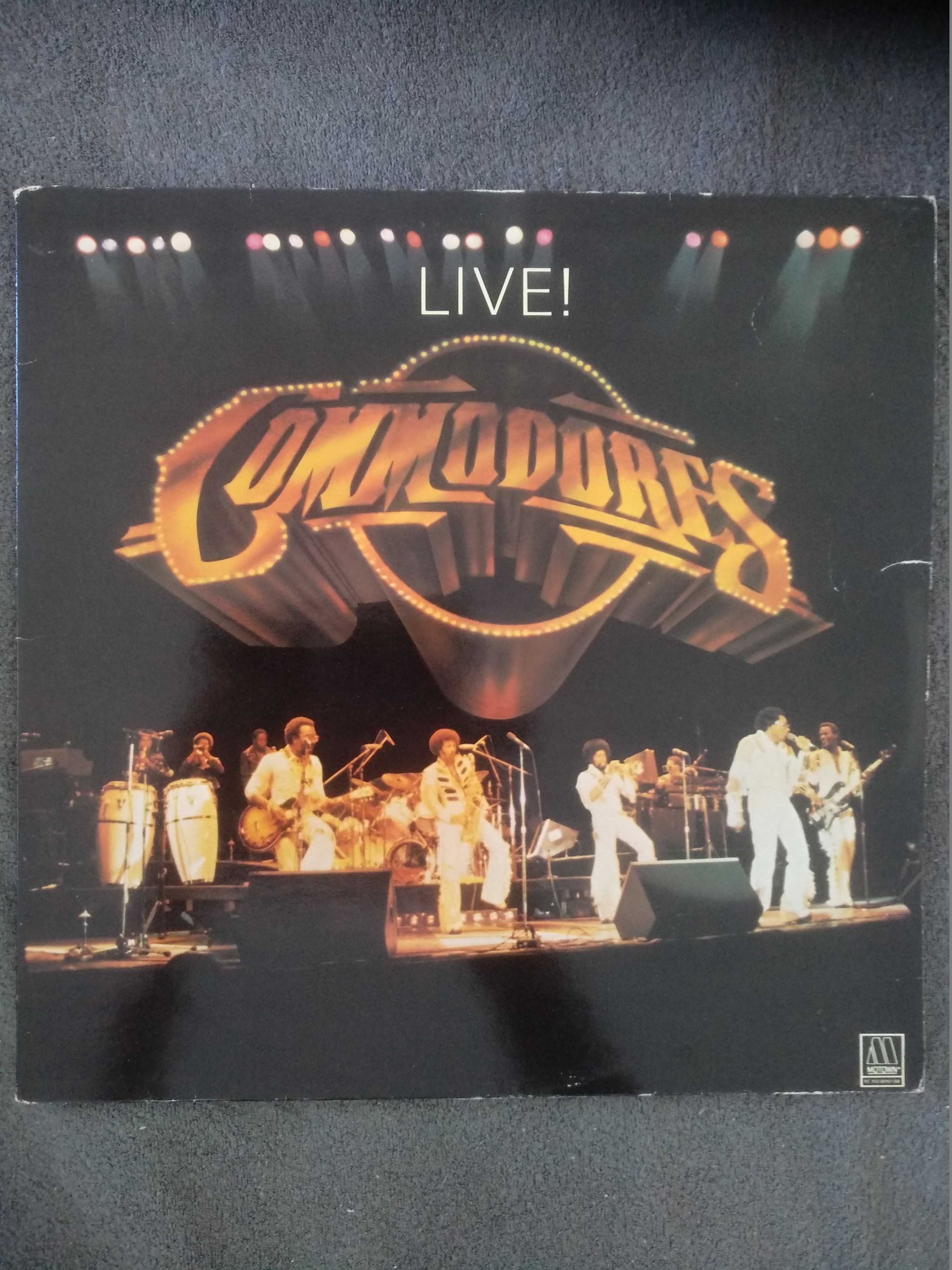 Commodores – Live! 1 press holland