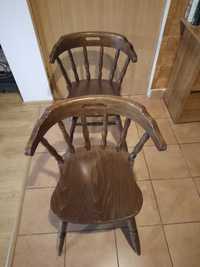 stare krzesła 2 sztuki oryginalne komplet Rezerwacja