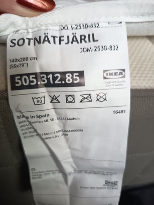 Protetor de colchão NOVO