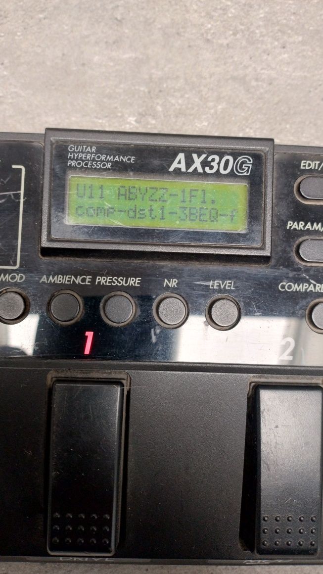 Korg AX 30 G multiefekt gitarowy!