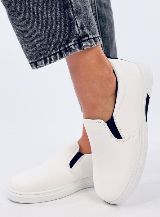 Trampki Slip-On Alliot White