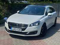 Peugeot 508 GT AUT 180KM Panorama! Serwis Bezwypadkowy Dla wymagający