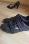 Buty sportowe Lacoste skórzane w kropki na rzepy rozmiar 37,5