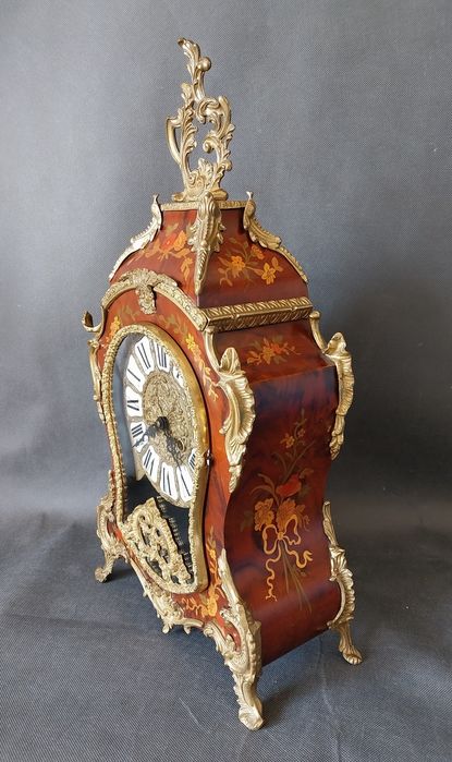 Zegar ,,Boulle" kominkowy