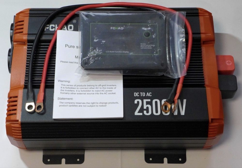Інвертор 12-220 Вт Fchao (номинальна робоча 2500 максимальна 5000)