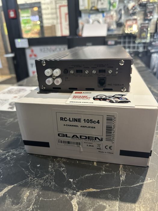4-канальний підсилювач GLADEN RC 105C4