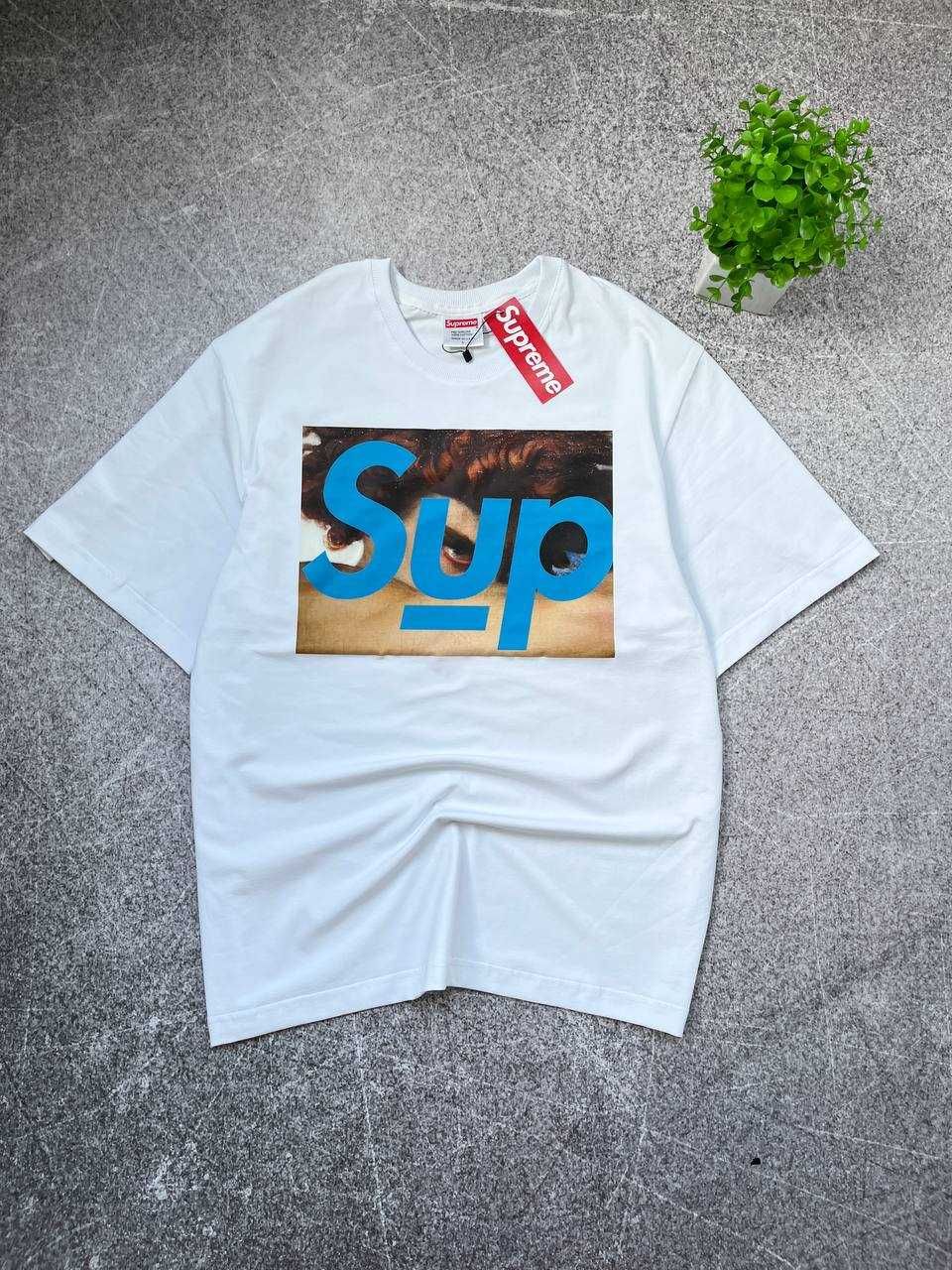 Оверсайз Футболка Supreme з бірками