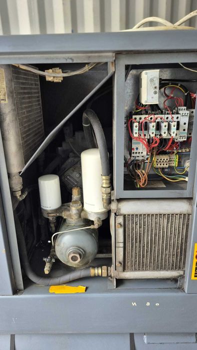 Kompresor Atlas Copco GX 11 FF sprężarka zbiornik 500L osuszacz 11 KW