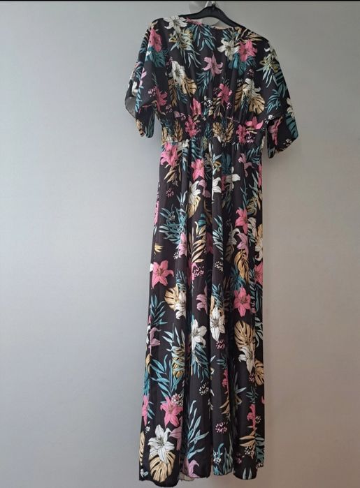 Vestido comprido florido