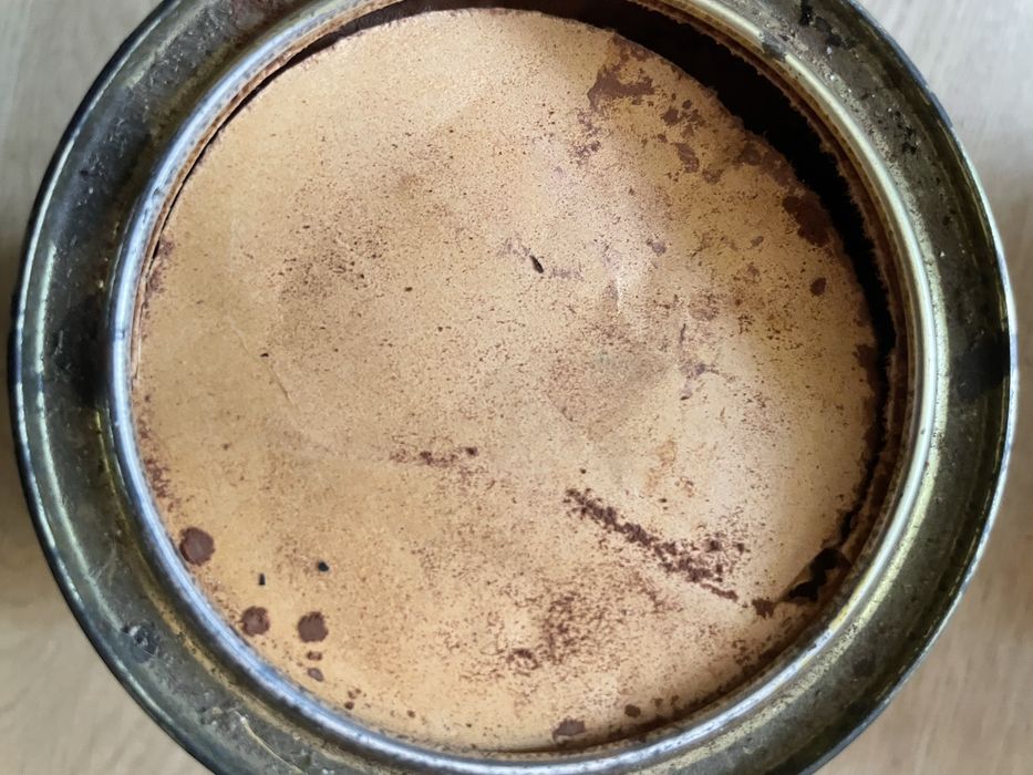 Stara puszka kolekcjonerska kakao pelna . Retro vintage prl