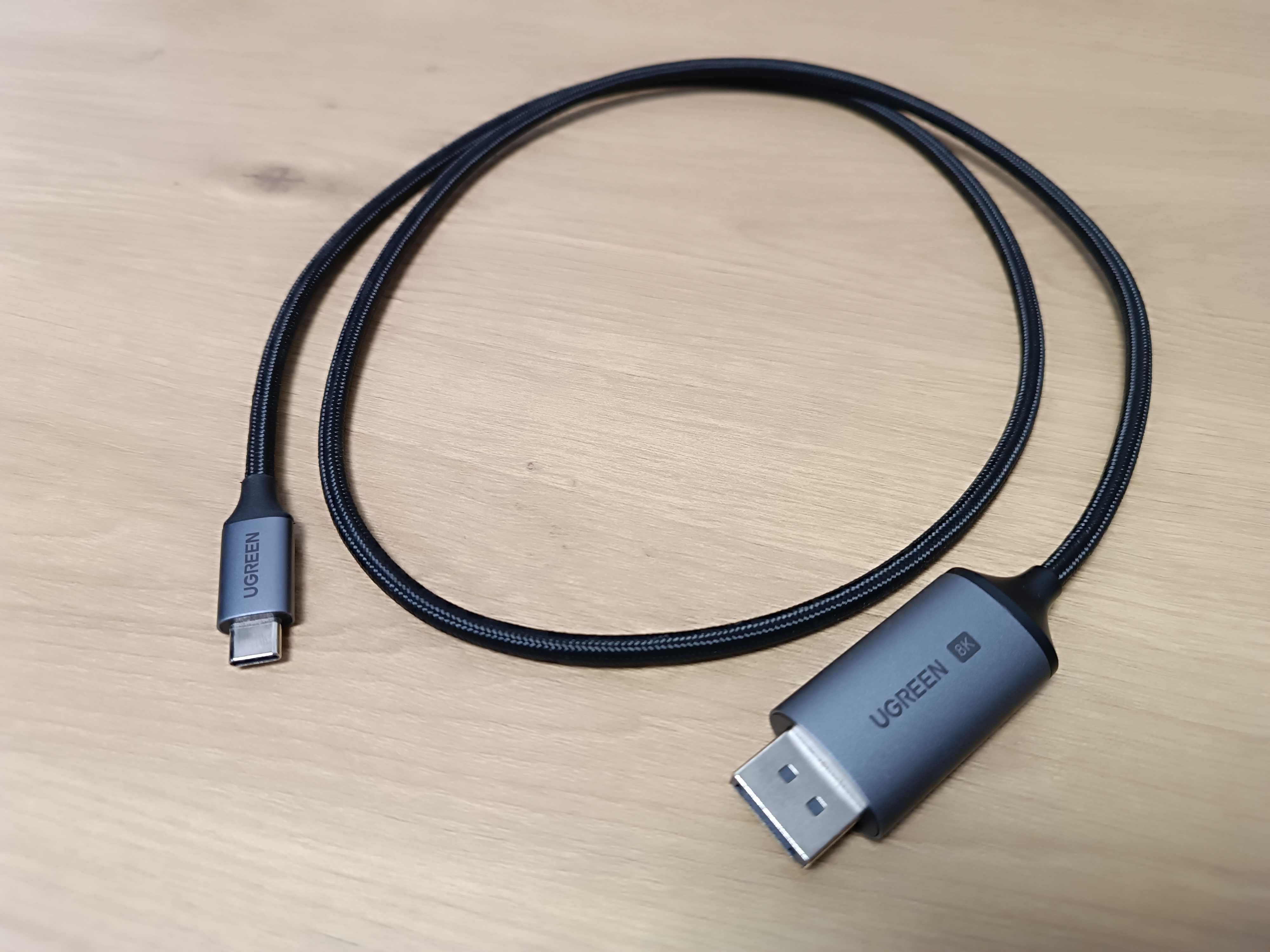 Kabel USB-C do DisplayPort marki UGREEN Thunderbolt