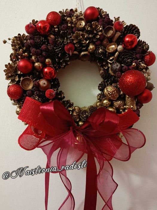 Різдвяний віночок «Чарівний Вінець Ялинового Свята»