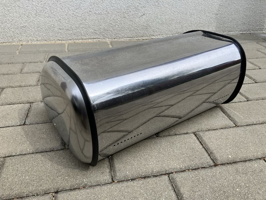 Chlebak metalowy Domotti kolor INOX