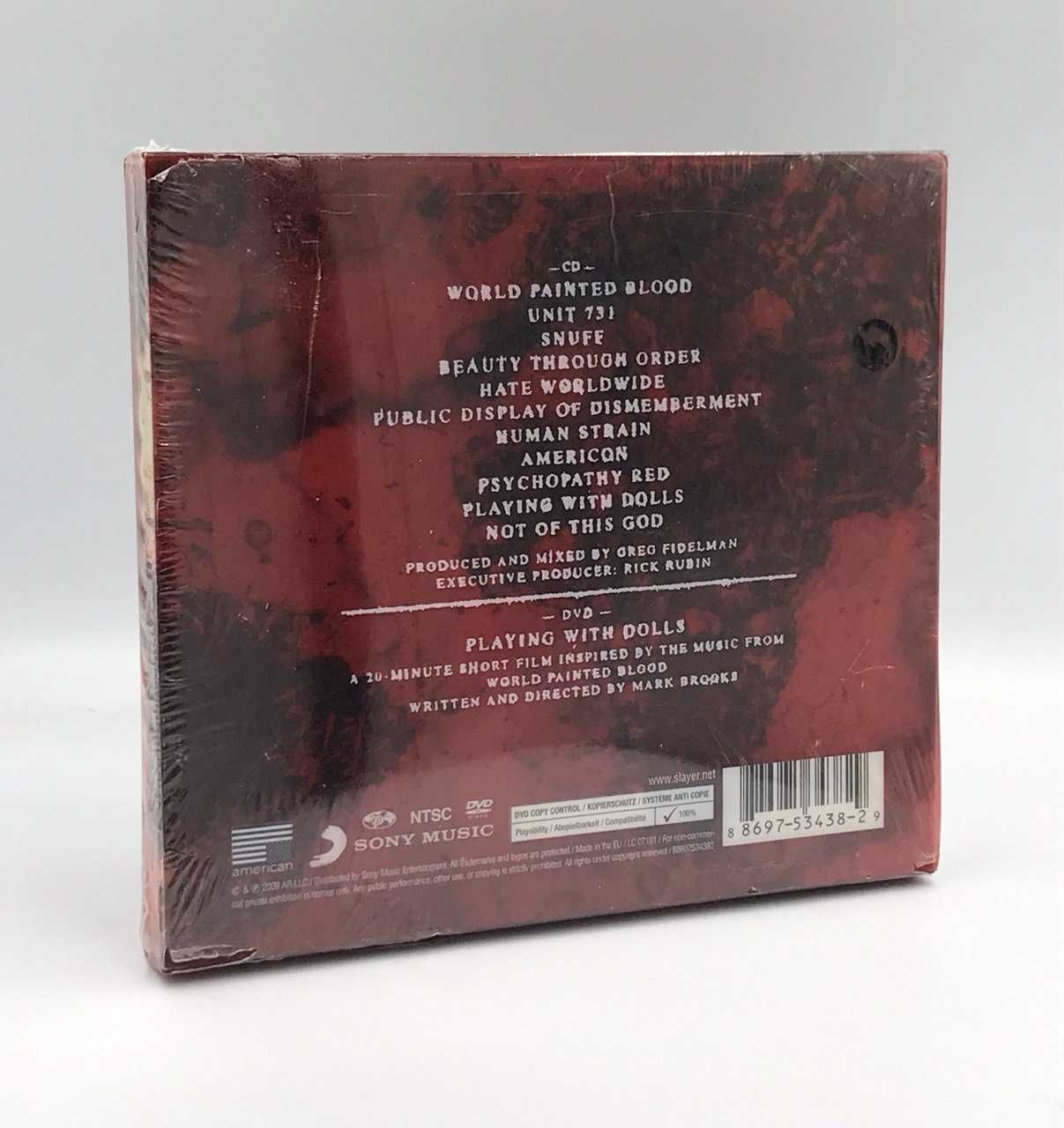 Slayer – World Painted Blood / CD + DVD (2009, E.U.)