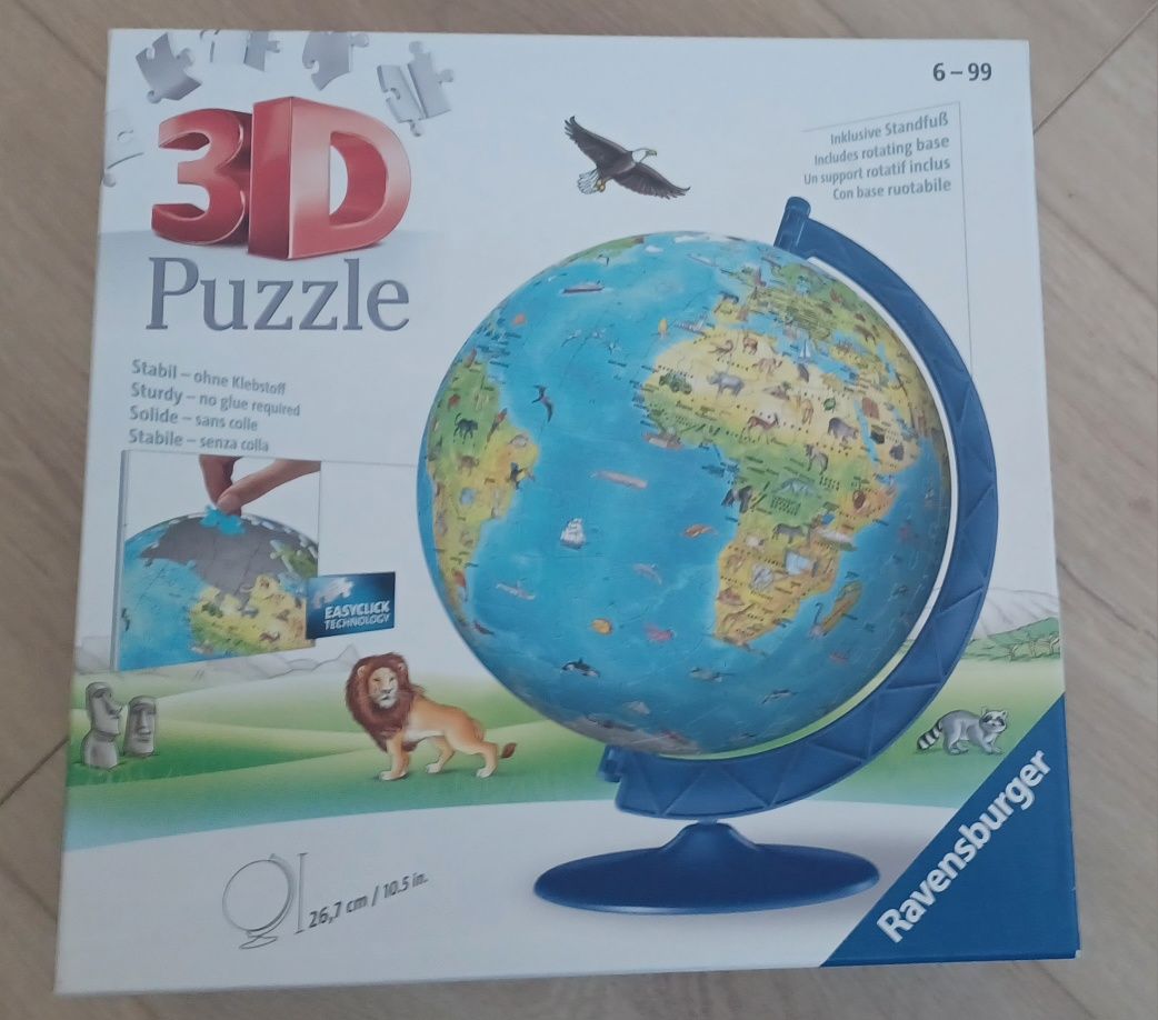 Globus 3D puzzle